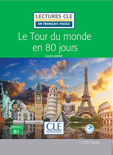 Le tour du monde en 80 jours. Niveau 3. Avec CD (Lectures CLE en français facile) von CLÉ INTERNACIONAL